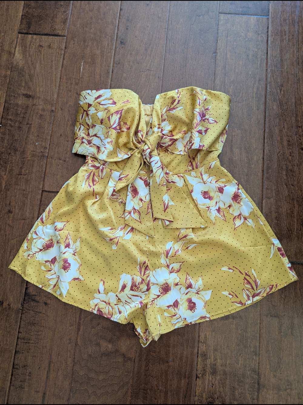 Women's Strapless Romper